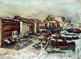 Vieux Port, Marseilles, France (1909-1928)