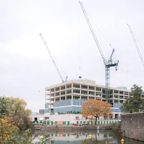 The Temple Quarter Enterprise Campus development, courtesy of University of Bristol