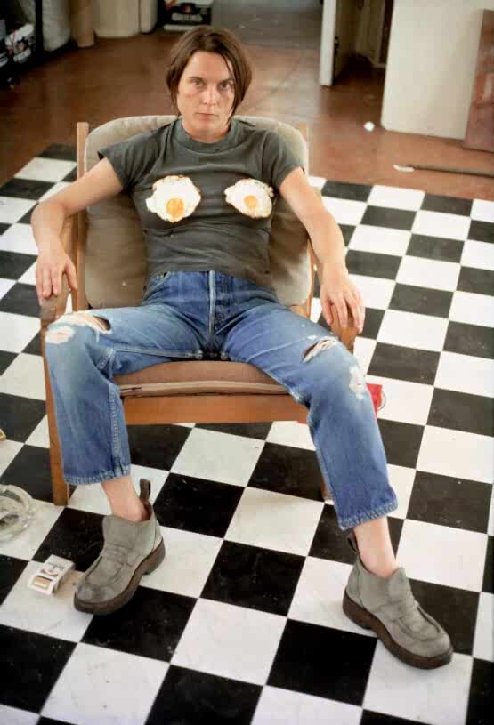 Fried Eggs (portfolio of 12 Iris prints of Self Portraits 1990-1999) (1996)