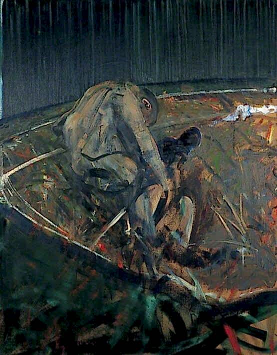 Figures in a Landscape (1956-1957)